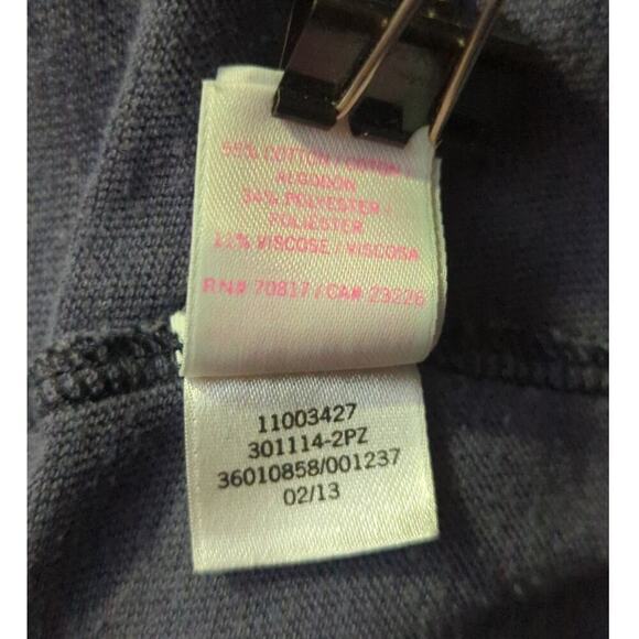 VS Pink Top Blue Athletic Shirt Long Sleeve Neutral Woman's Size Small - Picture 11 of 13